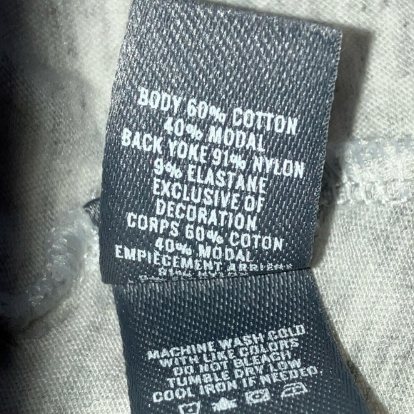 Aerie size large / XL Gray Cozy modal blend light Robe perfect for lounging - Picture 12 of 16